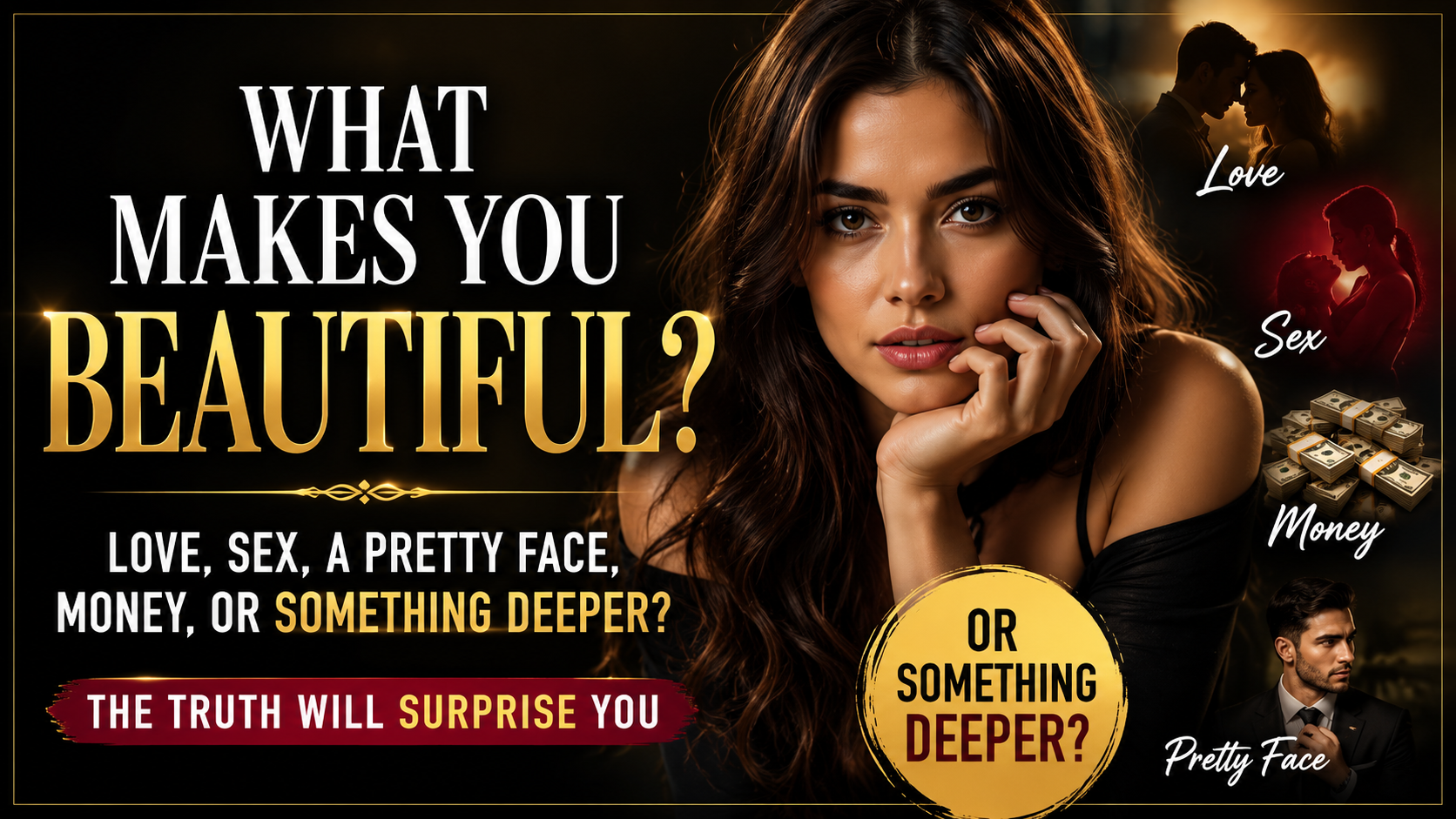 What Makes You Beautiful? Love, Sex, a Pretty Face, Money, or Something Deeper?